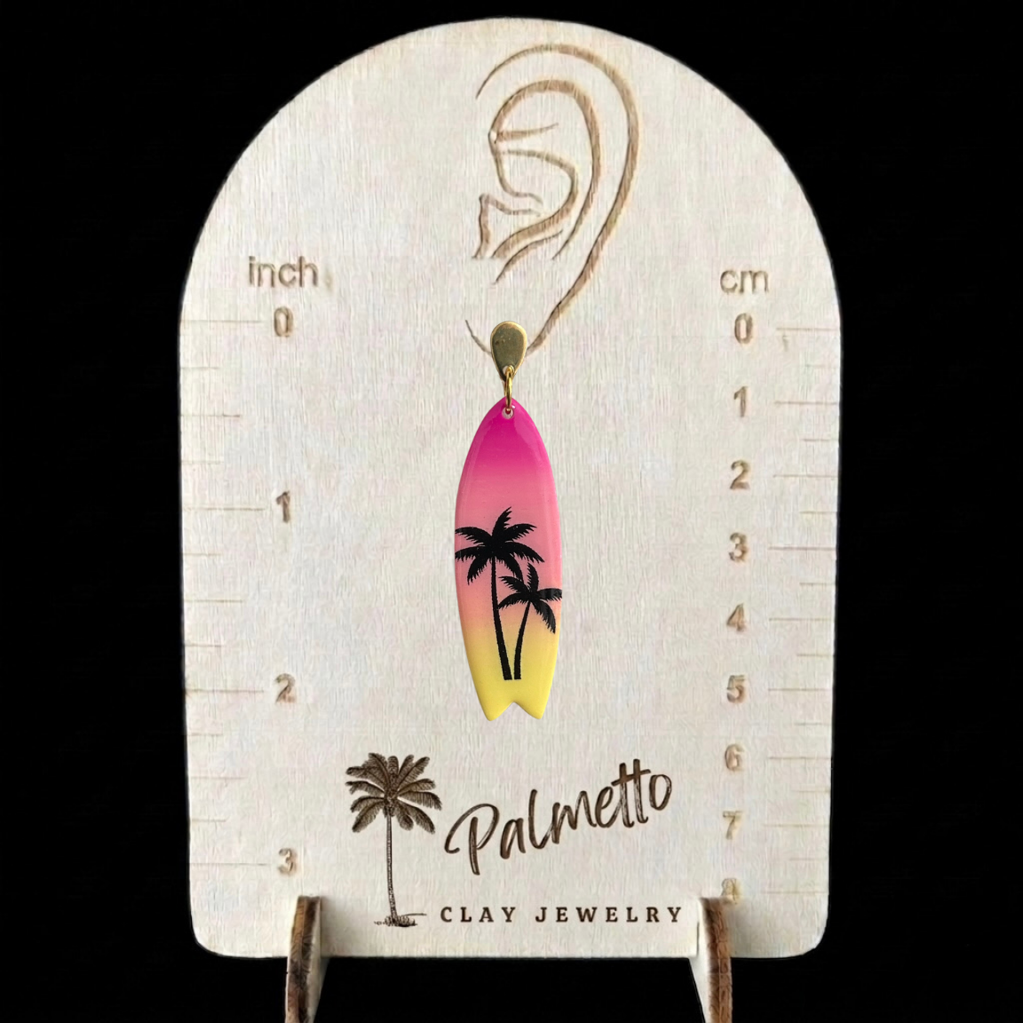 Tropical Ombre Surfboard
