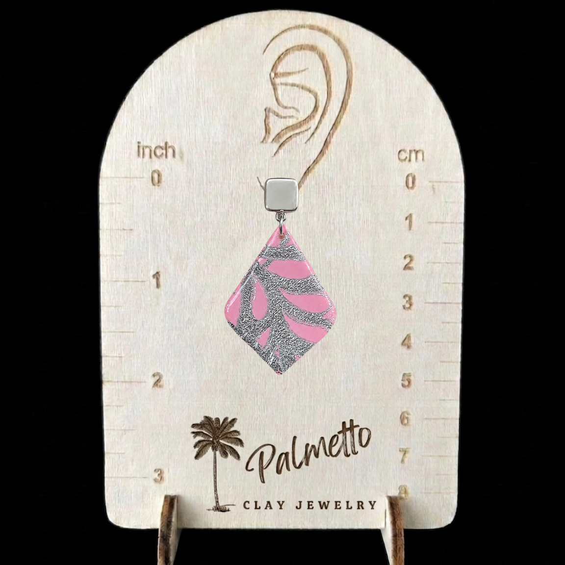 Diamond Pink with Silver Foil